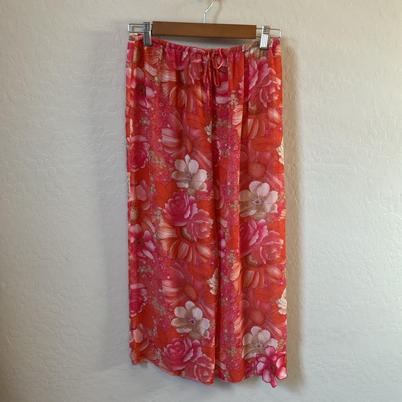 Vintage Josie Natori 3 Piece Lingerine Pajama Set Sheer - Picture 6 of 12